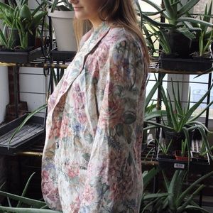 Floral Blazer